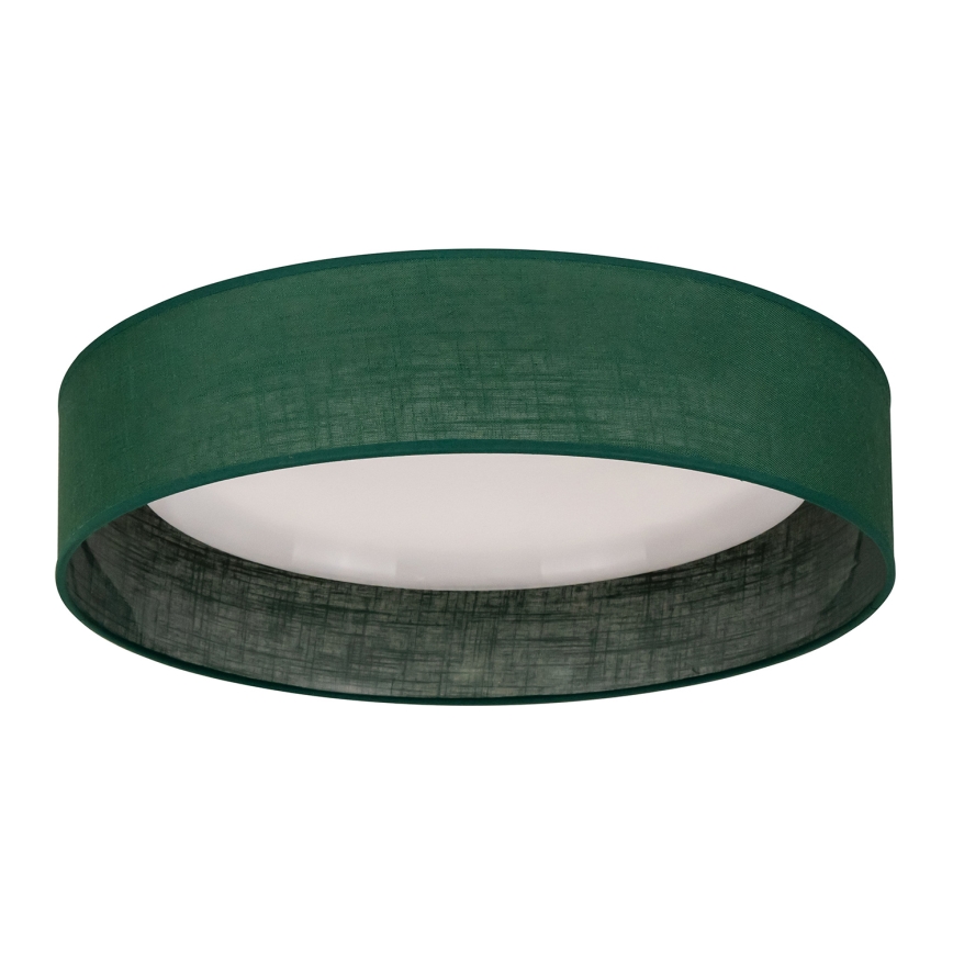 Duolla - LED Plafondlamp ROLLER LED/24W/230V diameter 45 cm groen