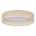 Duolla - LED Plafondlamp ROLLER LED/24W/230V diameter 45 cm rotan