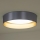 Duolla - LED Plafondlamp ROLLER LED/24W/230V diameter 45 cm zilver/goud