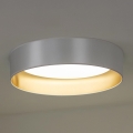 Duolla - LED Plafondlamp ROLLER LED/24W/230V diameter 45 cm zilver/goud