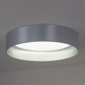 Duolla - LED Plafondlamp ROLLER LED/24W/230V diameter 45 cm zilver
