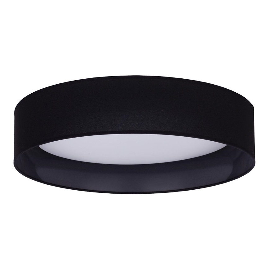 Duolla - LED Plafondlamp ROLLER LED/24W/230V diameter 45 cm zwart