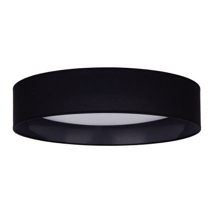 Duolla - LED Plafondlamp ROLLER LED/24W/230V diameter 45 cm zwart