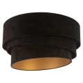 Duolla - Plafond Lamp DEVON 1xE27/40W/230V zwart/goud