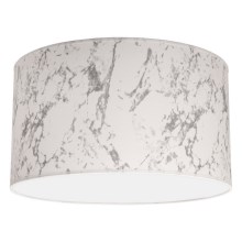 Duolla - Plafond Lamp MARBLE 1xE27/40W/230V wit/grijs
