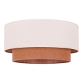 Duolla - Plafondlamp BOHO 3xE27/15W/230V diameter 60 cm beige/bruin