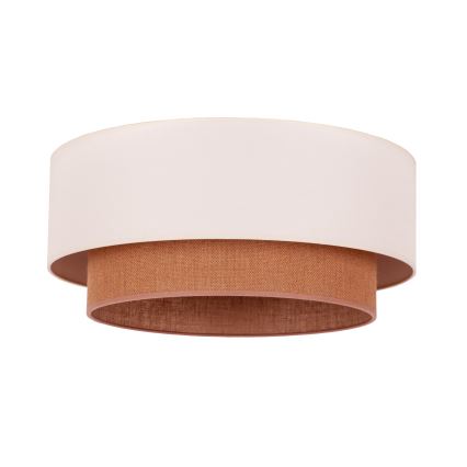 Duolla - Plafondlamp BOHO 3xE27/15W/230V diameter 60 cm beige/bruin