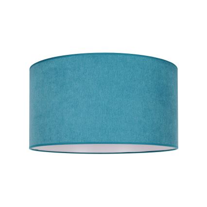 Duolla - Plafondlamp BRISTOL 1xE27/15W/230V Ø 45 cm turquoise/wit