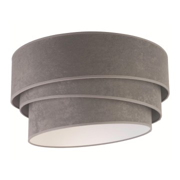 Duolla - Plafondlamp DEVON 1xE27/40W/230V diameter 45 cm grijs