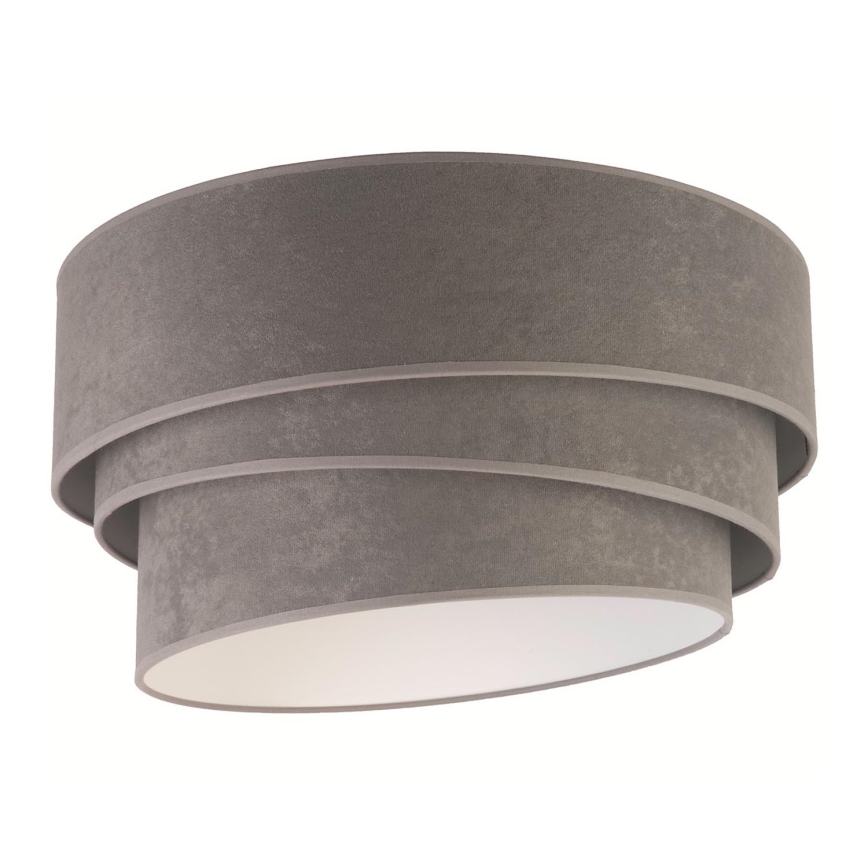 Duolla - Plafondlamp DEVON 1xE27/40W/230V diameter 45 cm grijs
