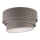 Duolla - Plafondlamp DEVON 1xE27/40W/230V diameter 45 cm grijs