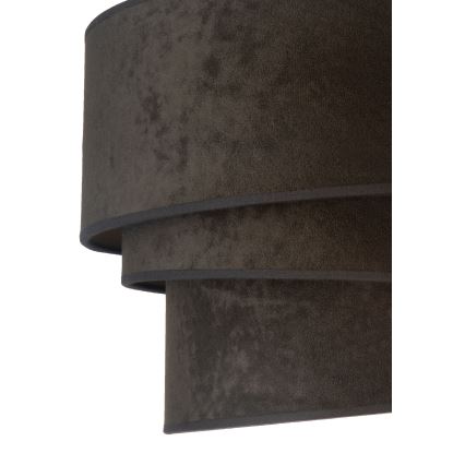 Duolla - Plafondlamp DEVON 1xE27/40W/230V diameter 45 cm zwart/goud
