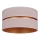 Duolla - Plafondlamp DUO 1xE27/15W/230V diameter 40 cm beige/goud
