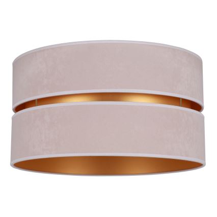 Duolla - Plafondlamp DUO 1xE27/15W/230V diameter 40 cm beige/goud