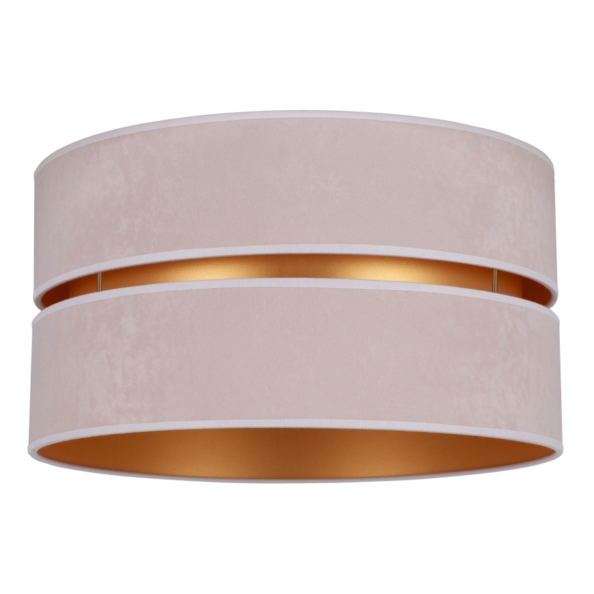 Duolla - Plafondlamp DUO 1xE27/15W/230V diameter 40 cm beige/goud