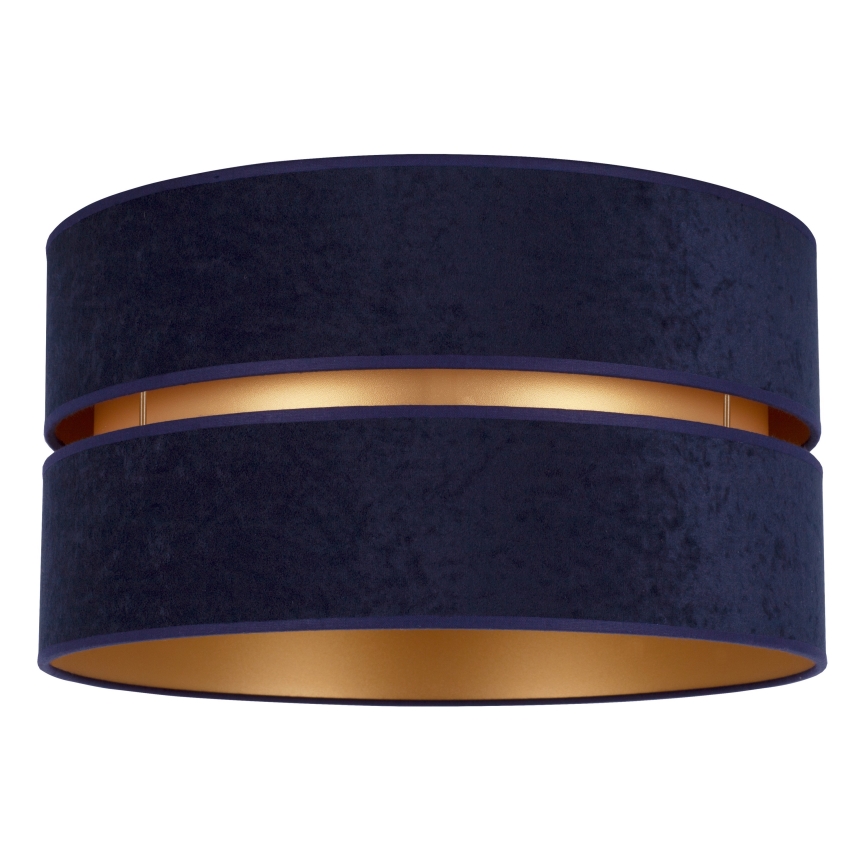 Duolla - Plafondlamp DUO 1xE27/15W/230V diameter 40 cm blauw/goud