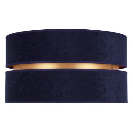 Duolla - Plafondlamp DUO 1xE27/15W/230V diameter 40 cm blauw/goud