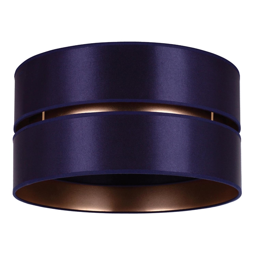 Duolla - Plafondlamp DUO 1xE27/15W/230V diameter 40 cm blauw/goud