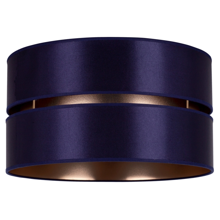 Duolla - Plafondlamp DUO 1xE27/15W/230V diameter 40 cm blauw/goud