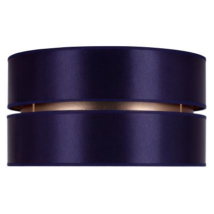 Duolla - Plafondlamp DUO 1xE27/15W/230V diameter 40 cm blauw/goud