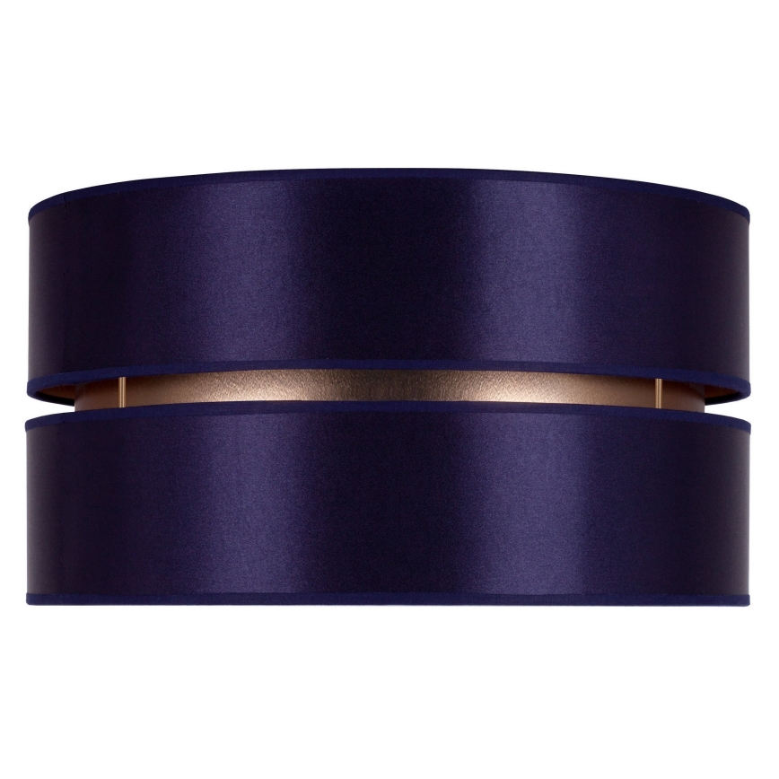 Duolla - Plafondlamp DUO 1xE27/15W/230V diameter 40 cm blauw/goud