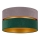 Duolla - Plafondlamp DUO 1xE27/15W/230V diameter 40 cm grijs/groen/goud