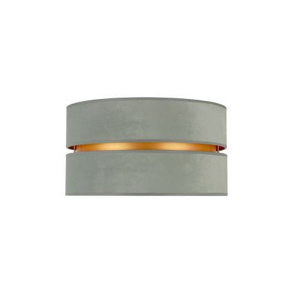 Duolla - Plafondlamp DUO 1xE27/15W/230V diameter 40 cm licht groen/goud