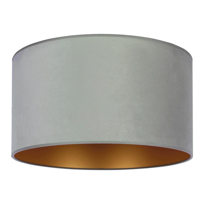 Duolla - Plafondlamp ROLLER 1xE27/15W/230V diameter 40 cm světle groen/gouden