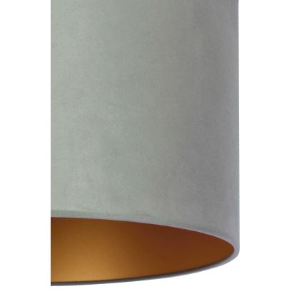 Duolla - Plafondlamp ROLLER 1xE27/15W/230V diameter 40 cm světle groen/gouden