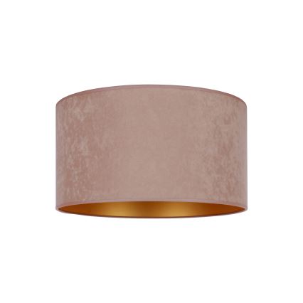 Duolla - Plafondlamp ROLLER 1xE27/15W/230V Ø 40 cm beige/goud