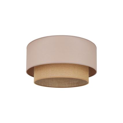 Duolla - Plafonnier BOHO 1xE27/15W/230V d. 45 cm beige/marron