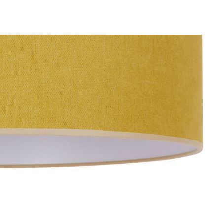 Duolla - Plafonnier BRISTOL 1xE27/15W/230V diam. 45 cm jaune/blanc