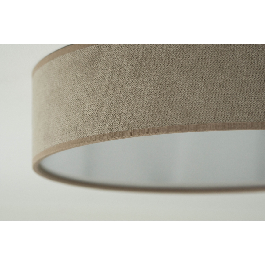 Duolla - Plafonnier CORTINA LED/26W/230V d. 30 cm 4000K marron