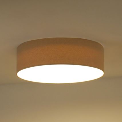 Duolla - Plafonnier CORTINA LED/26W/230V d. 45 cm 4000K beige