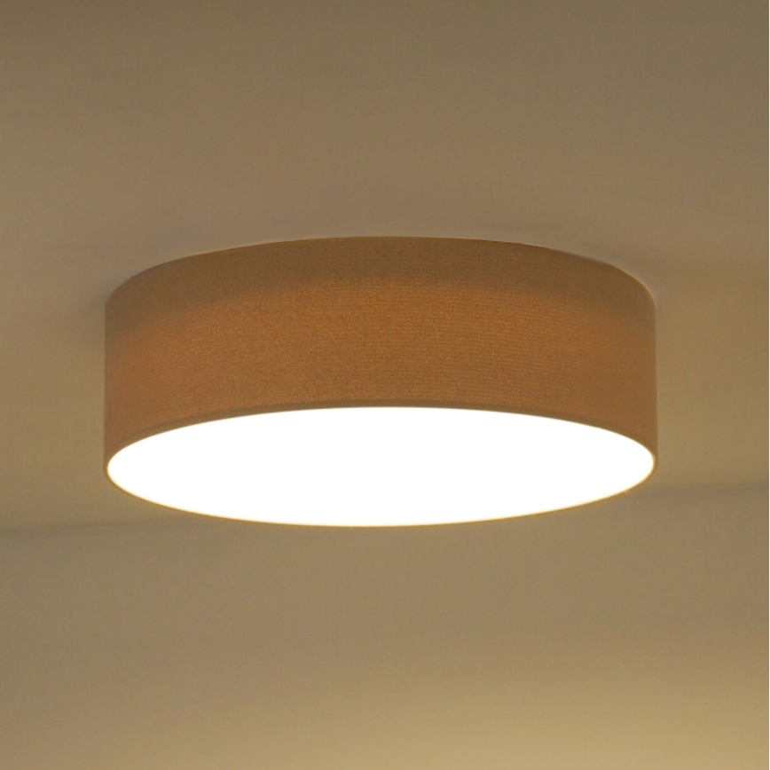 Duolla - Plafonnier CORTINA LED/26W/230V d. 45 cm 4000K beige