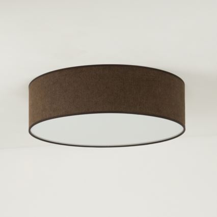Duolla - Plafonnier CORTINA LED/26W/230V d. 45 cm 4000K marron