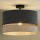 Duolla - Plafonnier DOUBLE 1xE27/15W/230V d. 40 cm gris