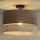 Duolla - Plafonnier DOUBLE 1xE27/15W/230V d. 40 cm marron/gris