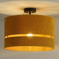 Duolla - Plafonnier DOUBLE 1xE27/15W/230V d. 40 cm orange