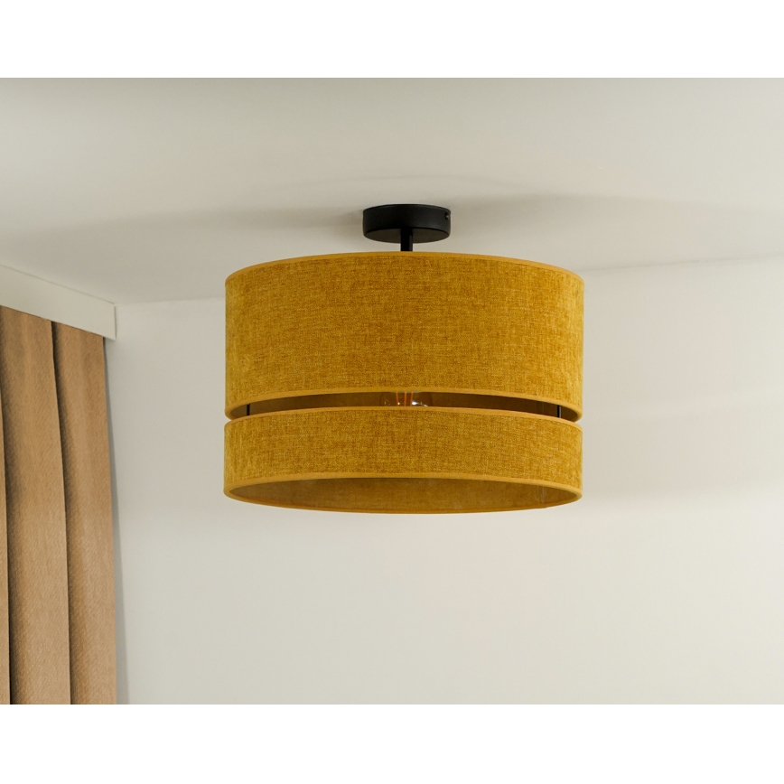 Duolla - Plafonnier DOUBLE 1xE27/15W/230V d. 40 cm orange