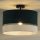 Duolla - Plafonnier DOUBLE 1xE27/15W/230V d. 40 cm vert/gris