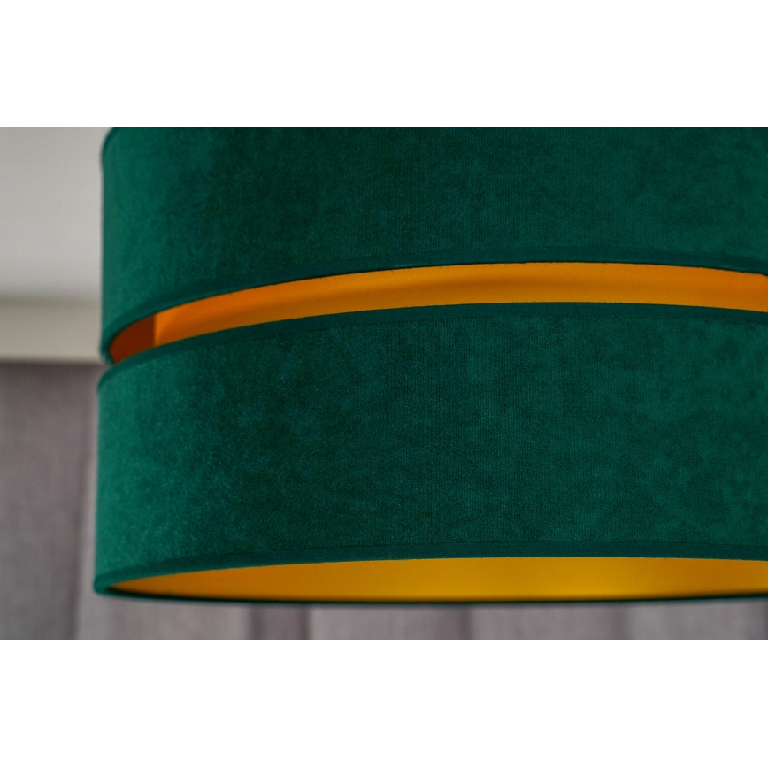 Duolla - Plafonnier DUO 1xE27/15W/230V d. 40 cm vert/doré