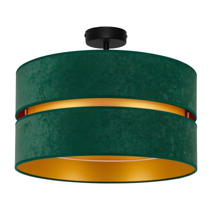 Duolla - Plafonnier DUO 1xE27/15W/230V d. 40 cm vert/doré