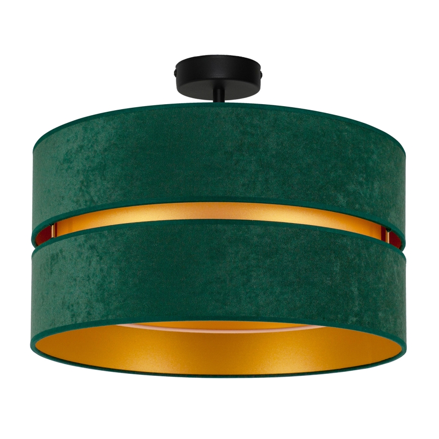 Duolla - Plafonnier DUO 1xE27/15W/230V d. 40 cm vert/doré