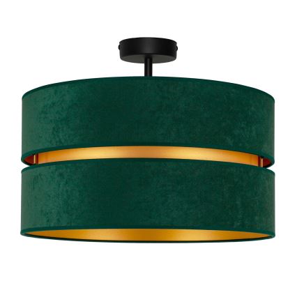 Duolla - Plafonnier DUO 1xE27/15W/230V d. 40 cm vert/doré