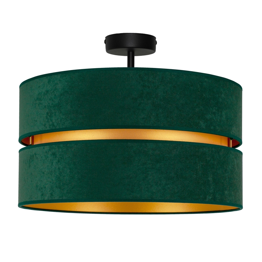 Duolla - Plafonnier DUO 1xE27/15W/230V d. 40 cm vert/doré