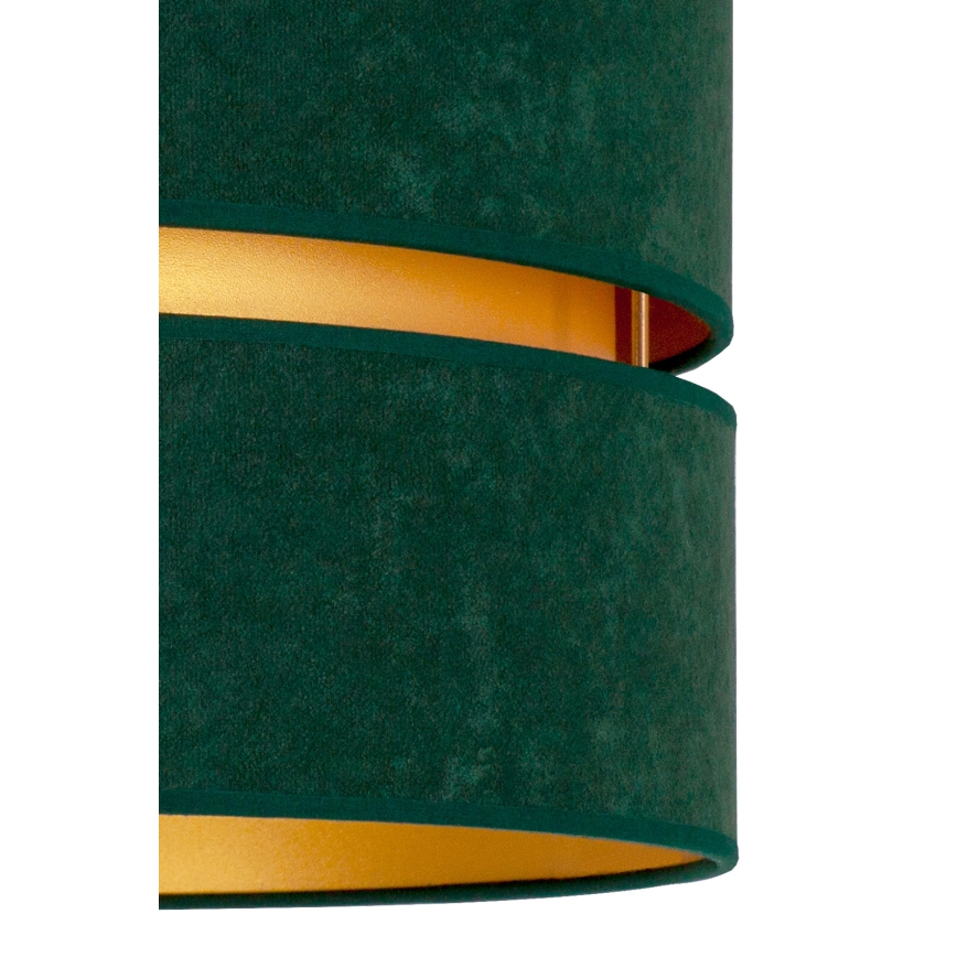 Duolla - Plafonnier DUO 1xE27/15W/230V d. 40 cm vert/doré