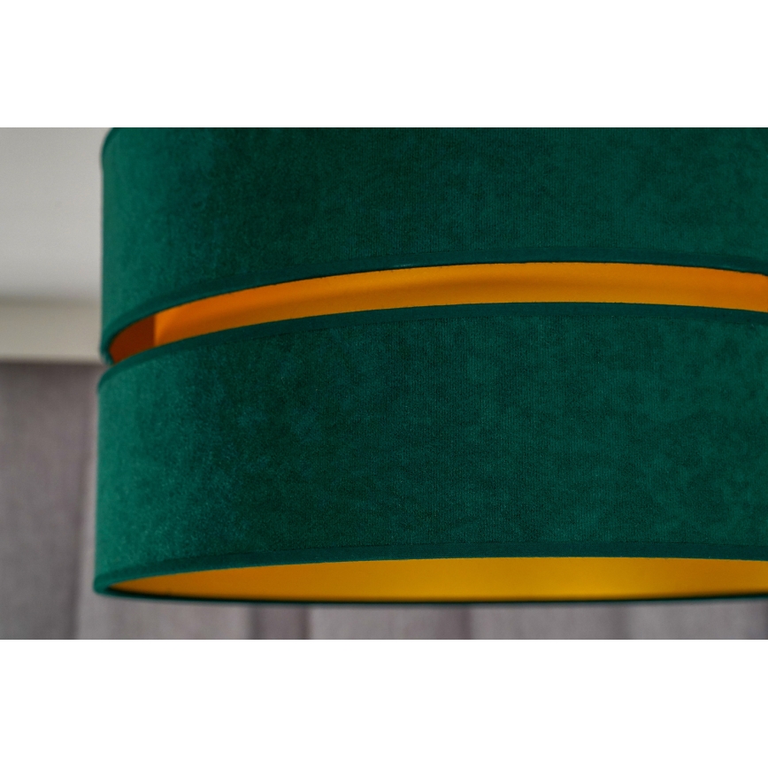 Duolla - Plafonnier DUO 1xE27/40W/230V d. 40 cm vert/doré