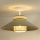 Duolla - Plafonnier RIO RATTAN 1xE27/15W/230V d. 45 cm vert/rotin