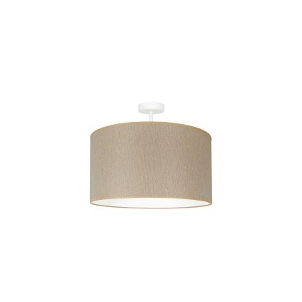 Duolla - Plafonnier ROLLER ECO RECYCLING 1xE27/15W/230V d. 45 cm crème